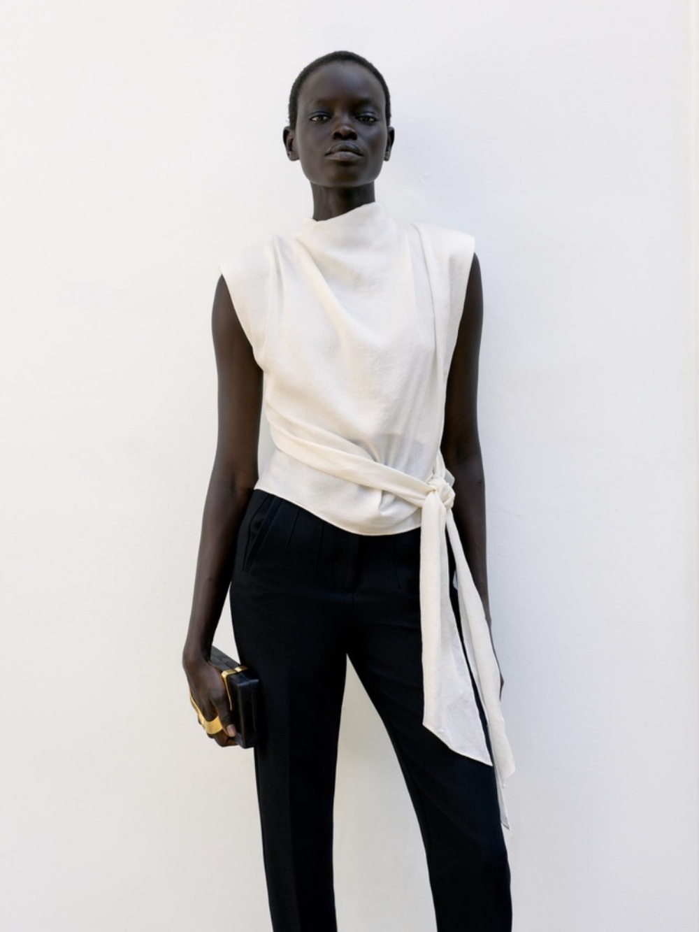 Zara Shoulder Pad Top